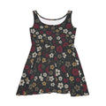 Wildflower Noir Flare Dress