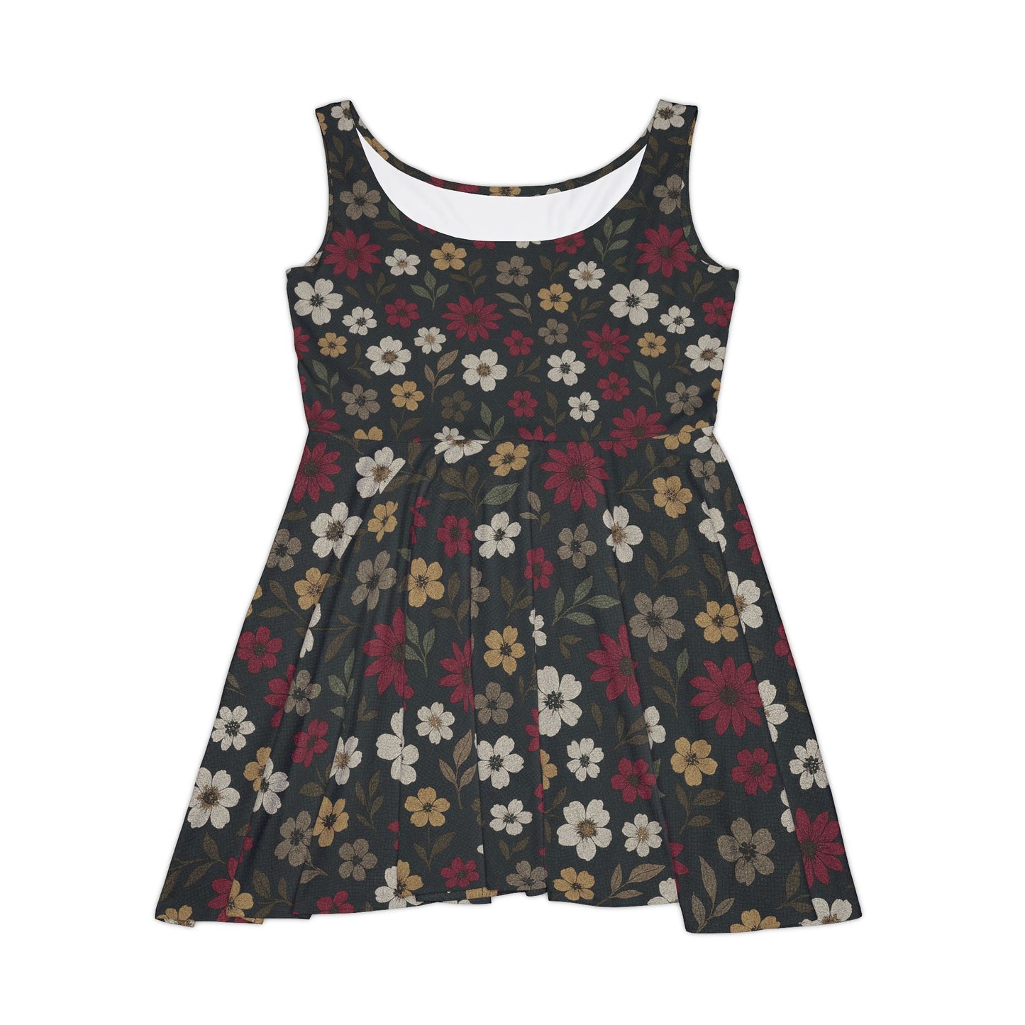 Wildflower Noir Flare Dress
