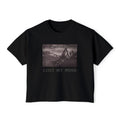 Copy of Copy of Women's Boxy Tee - 'In It to Win It' Retro Racing Design