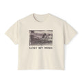 Copy of Copy of Women's Boxy Tee - 'In It to Win It' Retro Racing Design