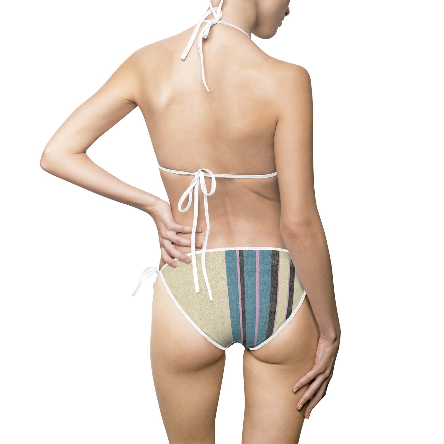 Sandy Toes Triangle Bikini Set