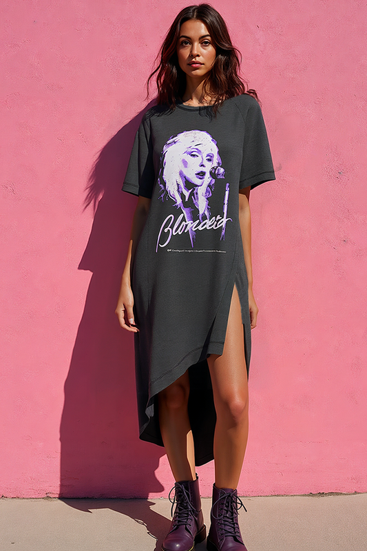 Blondie Mic Drop Tee Dress
