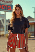 Boardwalk Striped Lounge Shorts