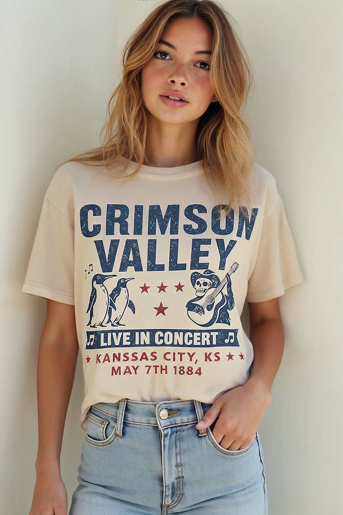 Crimson Valley Melinda Tee