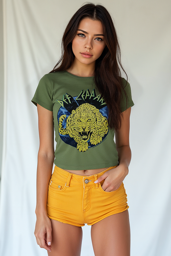 Def Leppard Wildcat Baby Tee