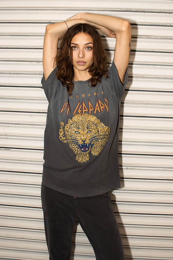Def Leppard Pyro Boyfriend Tee