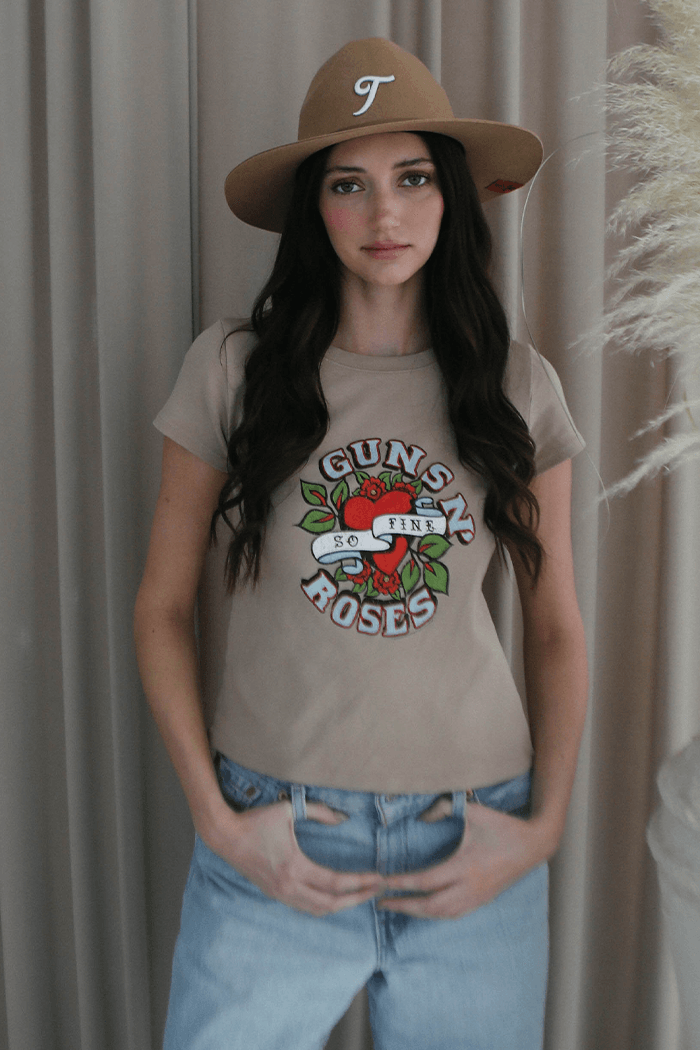 Guns N Roses So Fine Baby Tee - Life Clothing Co