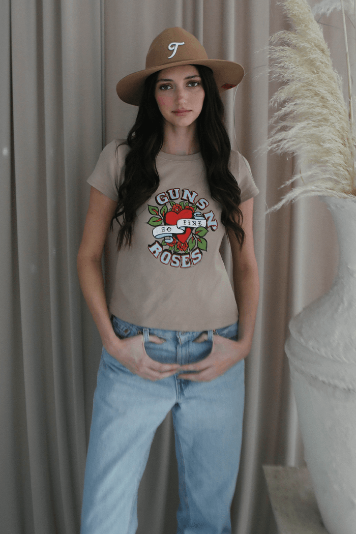 Guns N Roses So Fine Baby Tee - Life Clothing Co