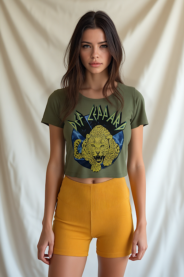 Def Leppard Wildcat Baby Tee