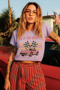 In It to Win It Crop Tee