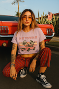 In It to Win It Crop Tee