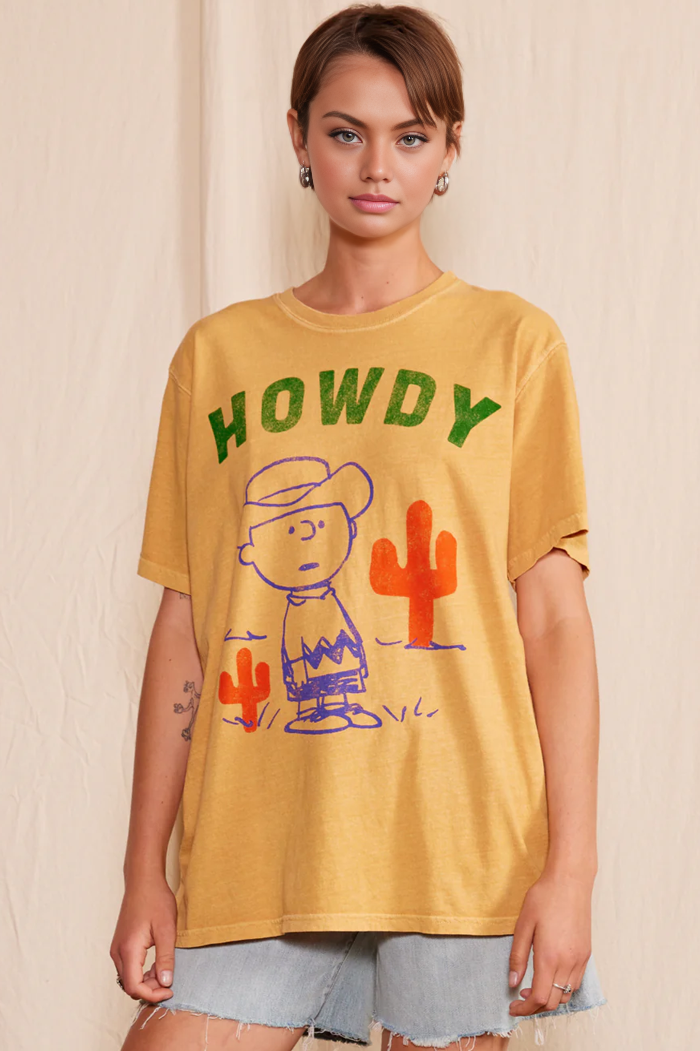 Howdy Cowboy Charlie Tee