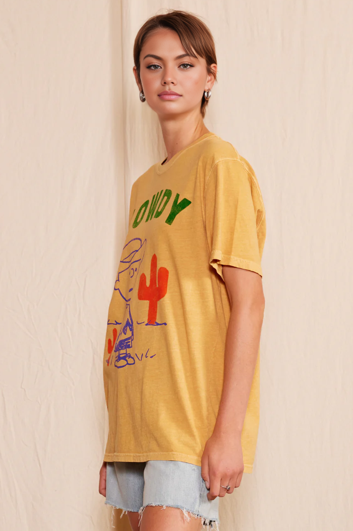 Howdy Cowboy Charlie Tee