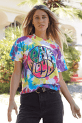 Pink Floyd Liquid Light Tie Dye Tee - Life Clothing Co