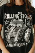 Rolling Stones 1981 American Tour Concert Tee - Life Clothing Co