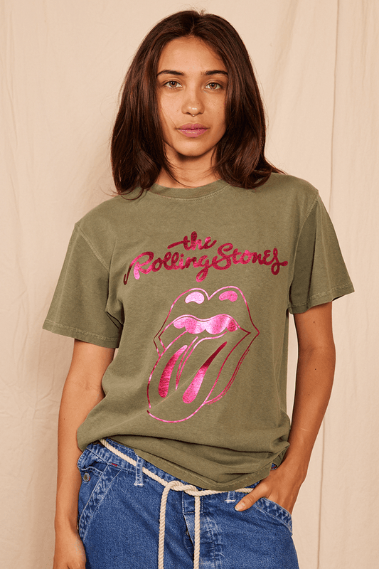 Rolling Stones Sticky Fingers Foil Tee z
