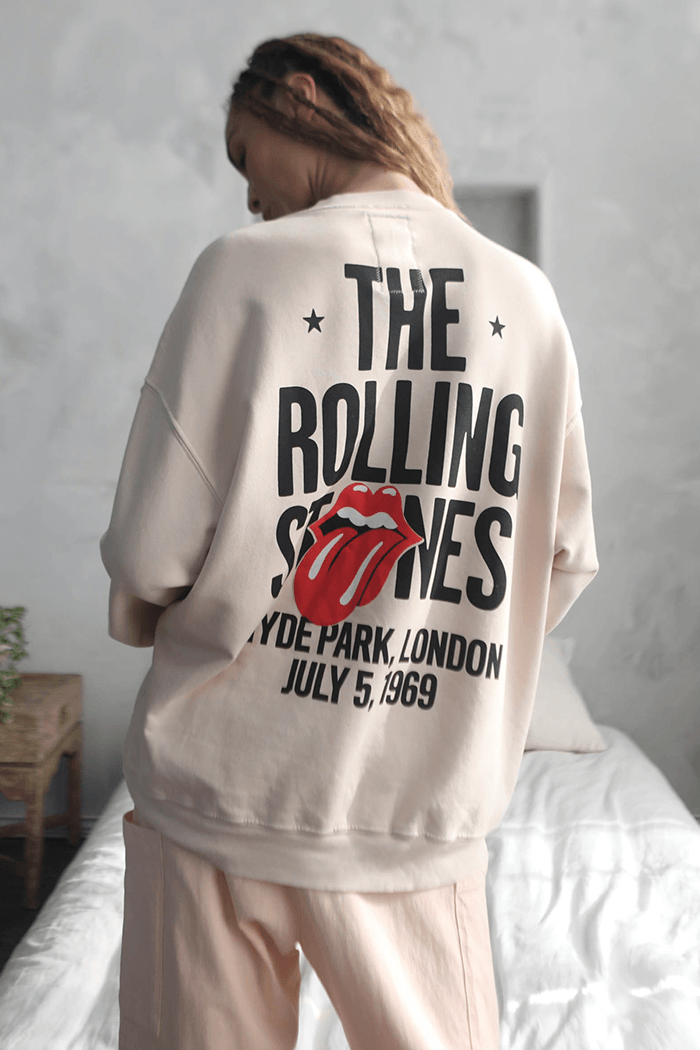 Rolling Stones Hyde Park 69' Sweatshirt - Life Clothing Co