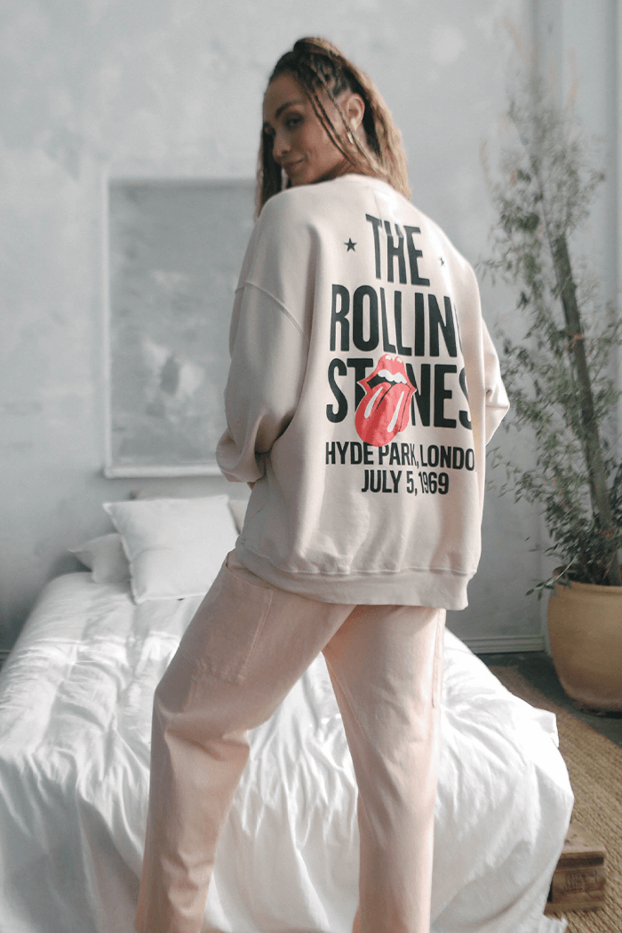 Rolling Stones Hyde Park 69' Sweatshirt - Life Clothing Co