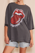 Rolling Stones Thru and Thru OS Tee