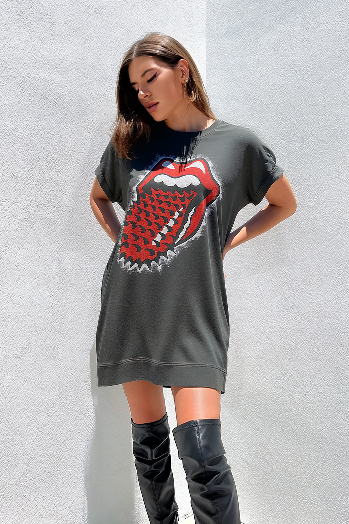 Rolling Stones Thru and Thru OS Tee