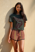 Sundance Striped Shorts
