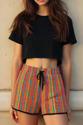 Sundance Striped Shorts