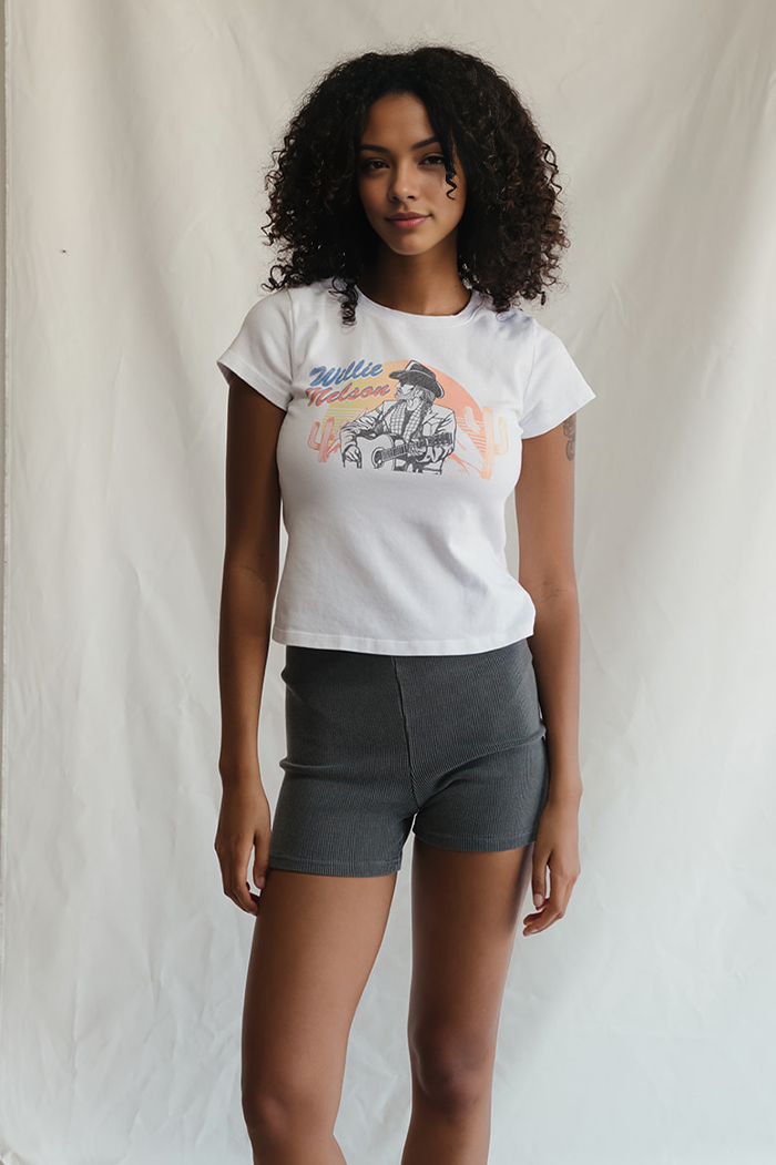Willie Nelson Desert Baby Tee