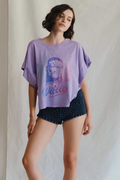 Willie Nelson Purple Sky Tee
