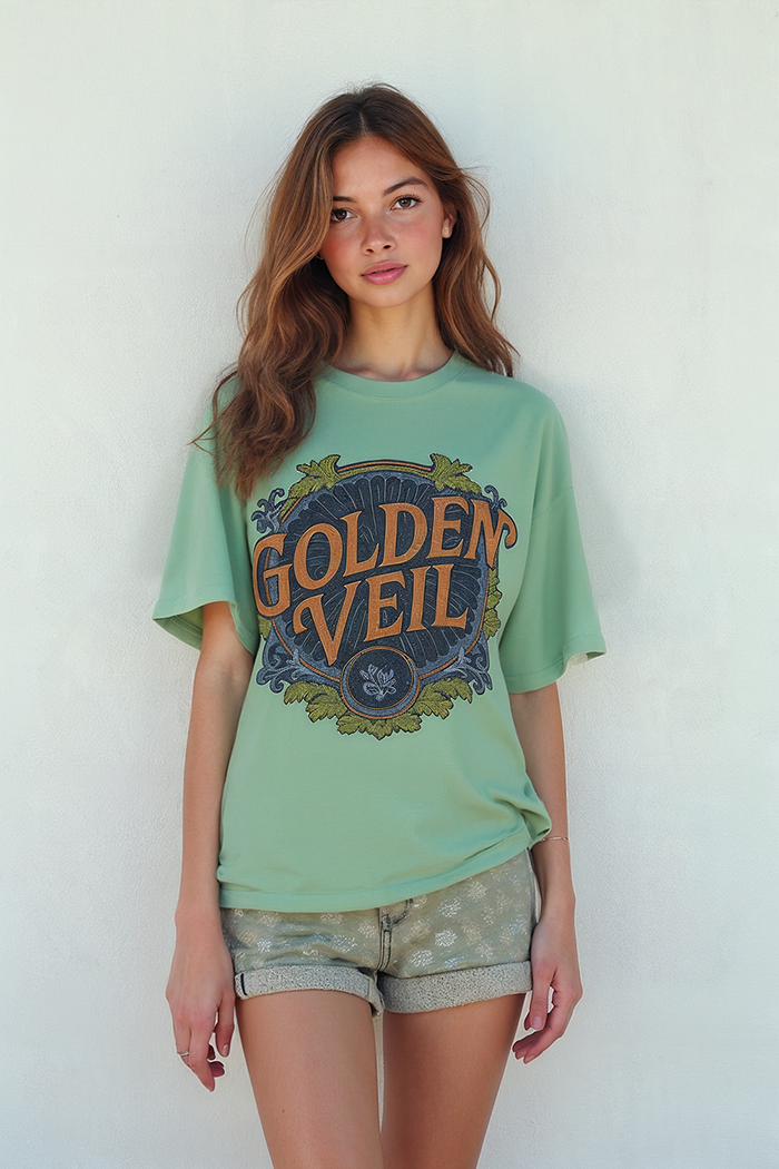 Golden Veil Beverly Tee