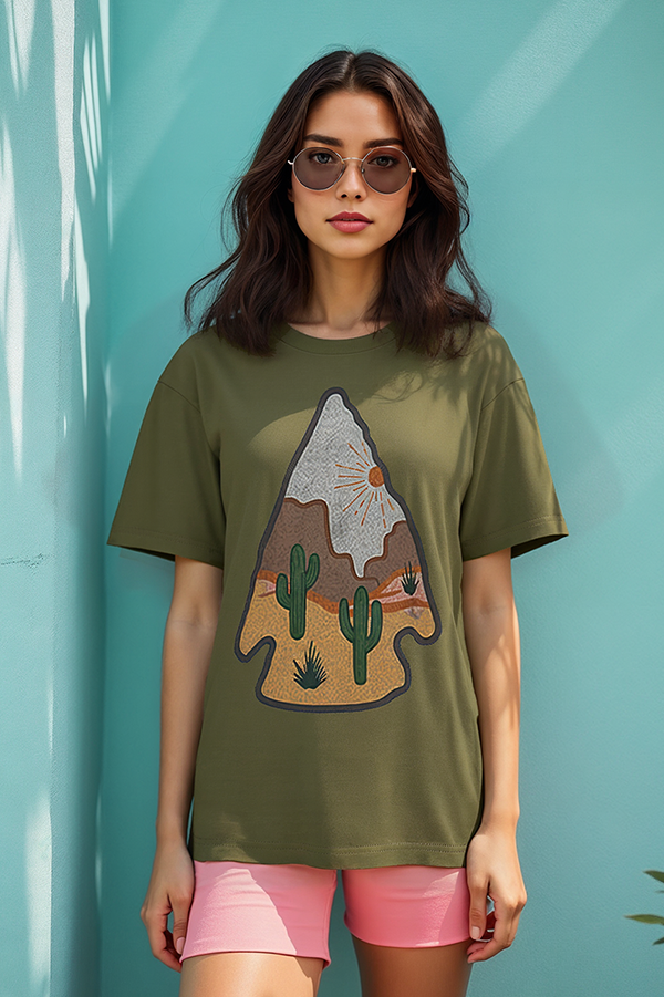 Desert Arrowhead Oversized Tee