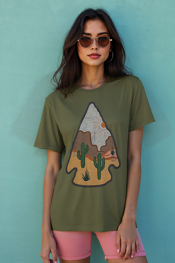 Desert Arrowhead Oversized Tee