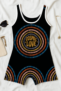 Cosmic Love Romper Swimsuit