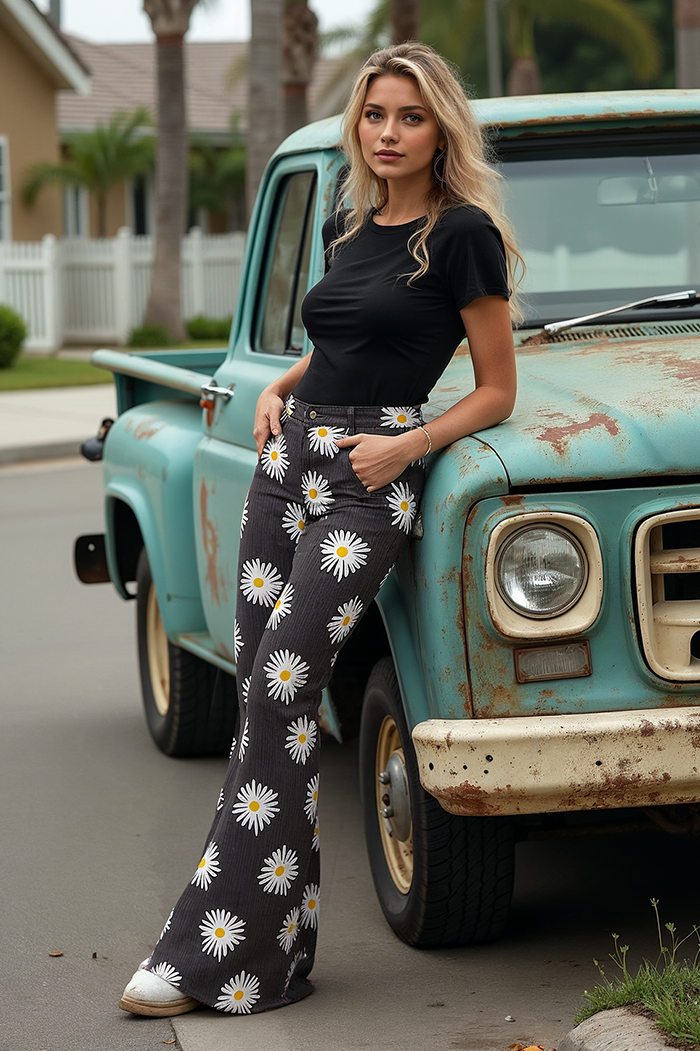 Daisy Daze Flares