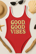 Good Vibes One-Piece Swimsuit