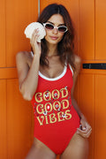 Good Vibes One-Piece Swimsuit