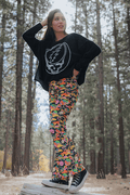 Grateful Dead Stealie Oversized Long Sleeve Top - Life Clothing Co
