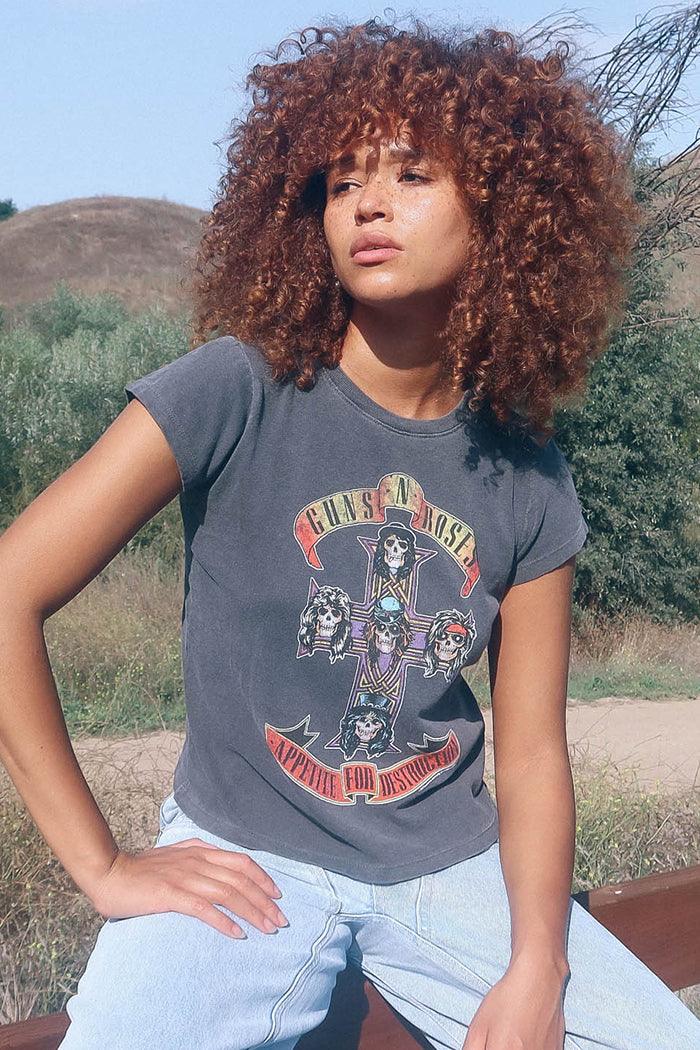 Guns N Roses Appetite Destruction Shrunken Tee - Life Clothing Co