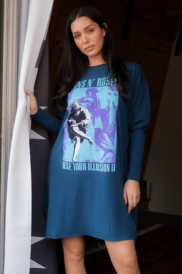 Guns N Roses Illusion Dress - Life Clothing Co