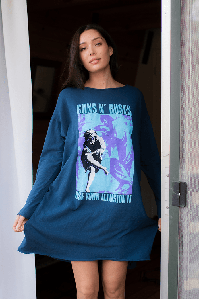 Guns N Roses Illusion Dress - Life Clothing Co