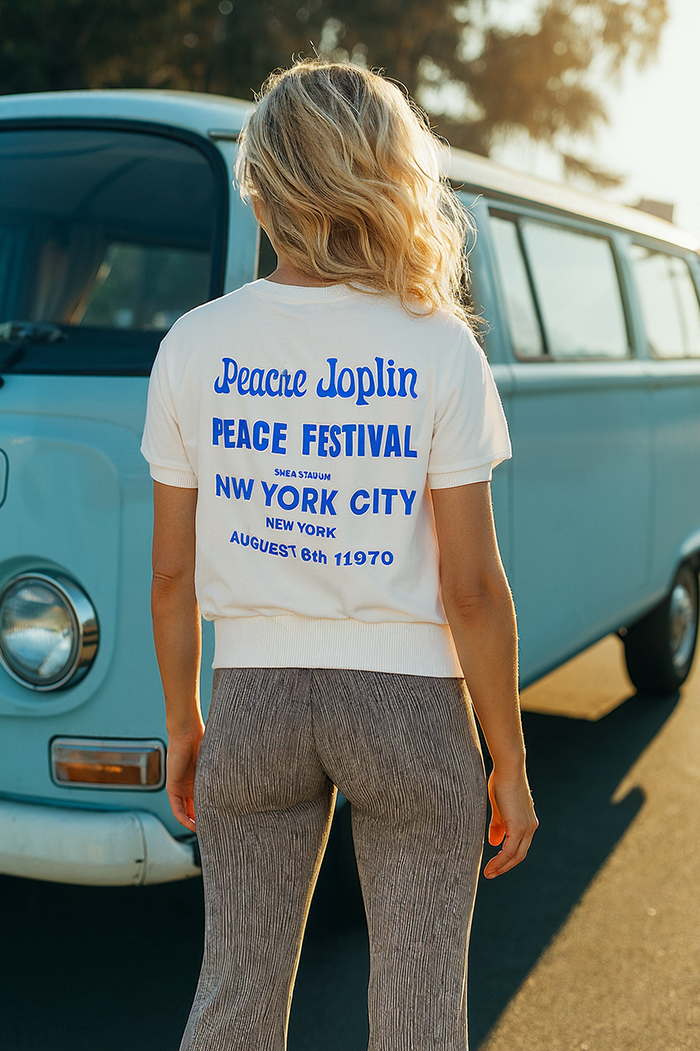 Janis Joplin NYC Festival Raglan