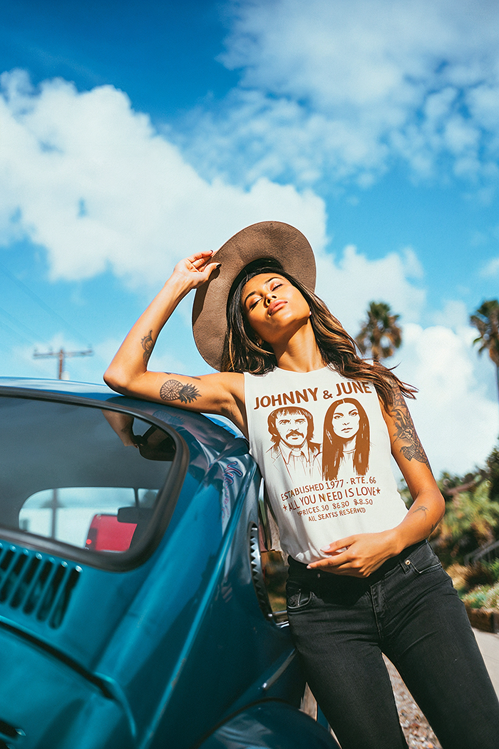 Johnny & June Muscle Tee