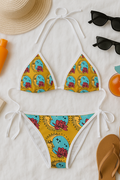 Kiss Moon Triangle Bikini Set
