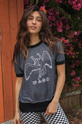 Led Zeppelin Short Sleeve Icarus Raglan - Life Clothing Co