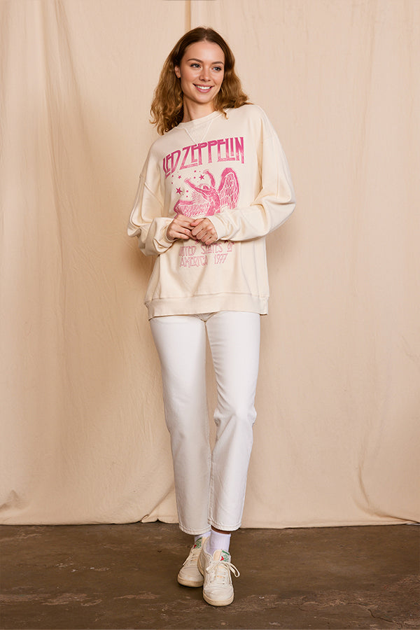 Led Zeppelin 1977 Star Struck Sweatshirt