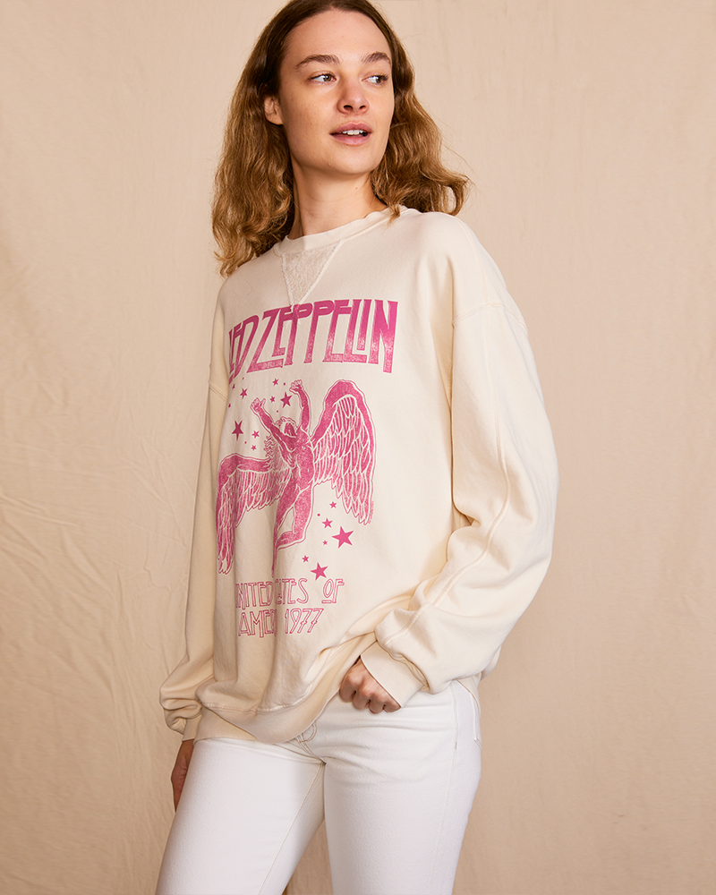 Led Zeppelin 1977 Star Struck Sweatshirt