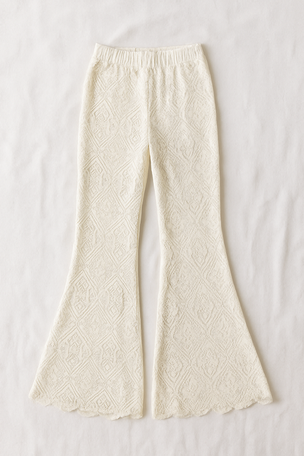 Lulu Crochet Flare Pants