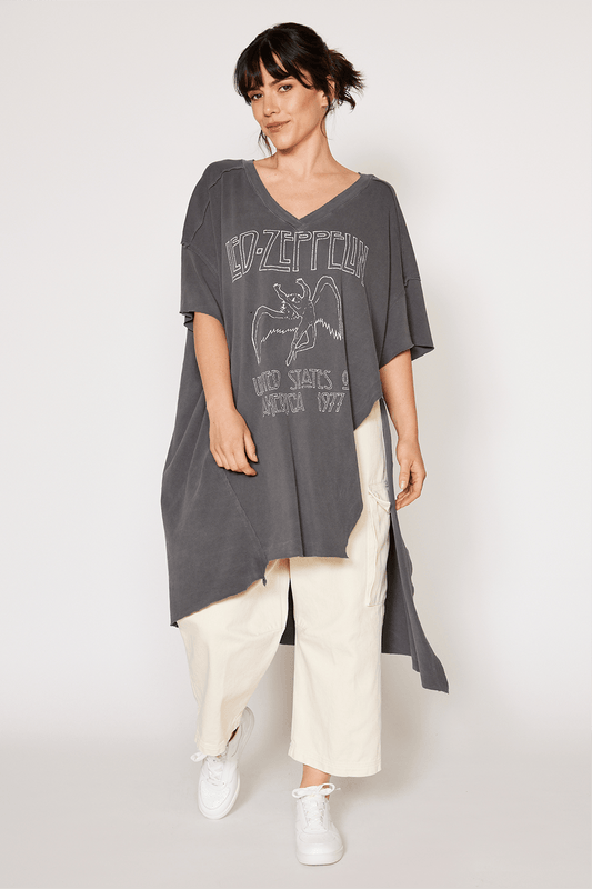 Led Zeppelin 1977 Tunic Top - Life Clothing Co