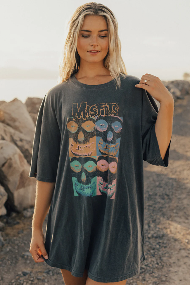 Misfits Repeat Oversized Tee