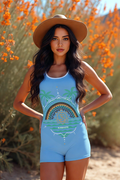 Namaste Mandala Romper Swimsuit