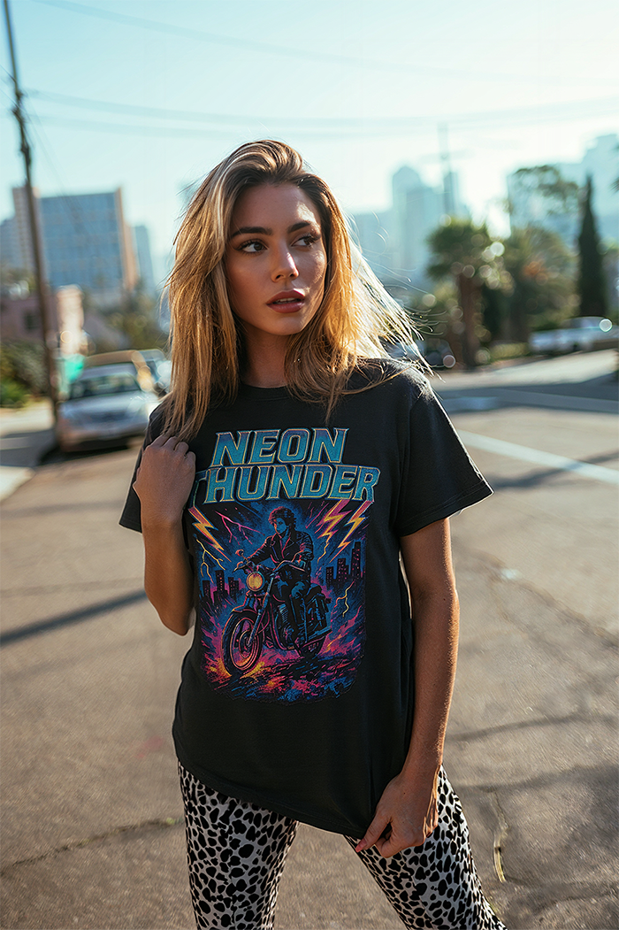 Neon Thunder Beverly Tee
